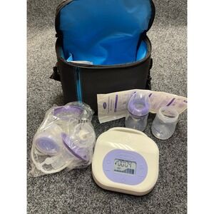 Lansinoh SignaturePro Double Electric Breast Pump with Portable Carrying Bag Set